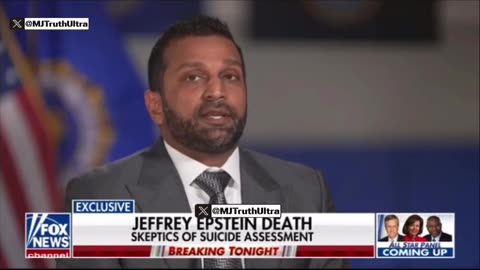 Kash Patel Promises the American People that Transparency is coming