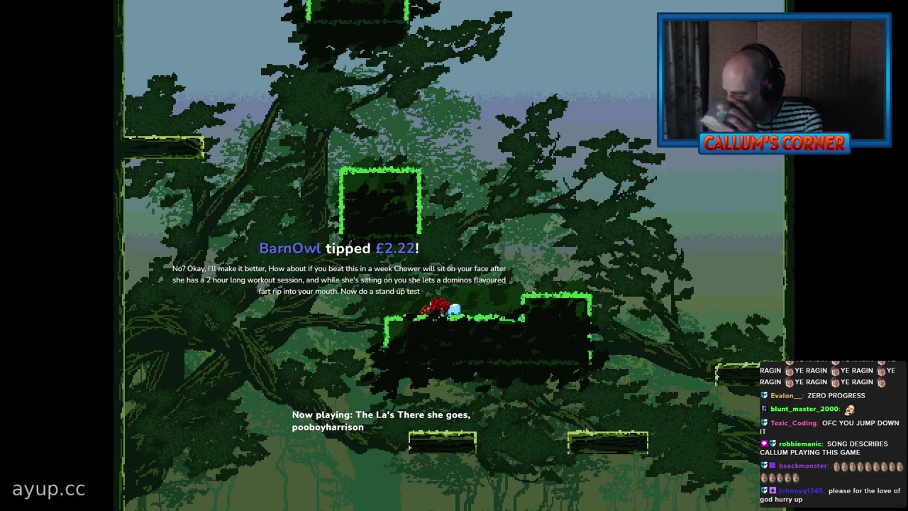 ayupcc - Callum's Corner - 02/05/25 - Jump King 7 Day Completion Challenge Day 4