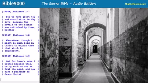 Book 57 - The Apostle Paul's letter to Philemon