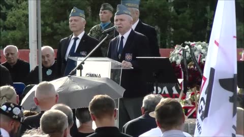 Przemówienia w Domostawie 12 lipca - dr L. Kulińska, W. Listowski, A. Zapałowski, dr T. Lechowicz