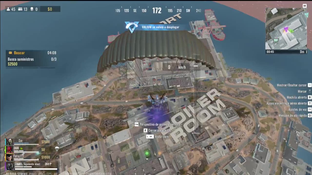 Otro dia Siendo la carnada en Blood Strike