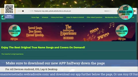 Shema Internet Radio Live Daily Stream
