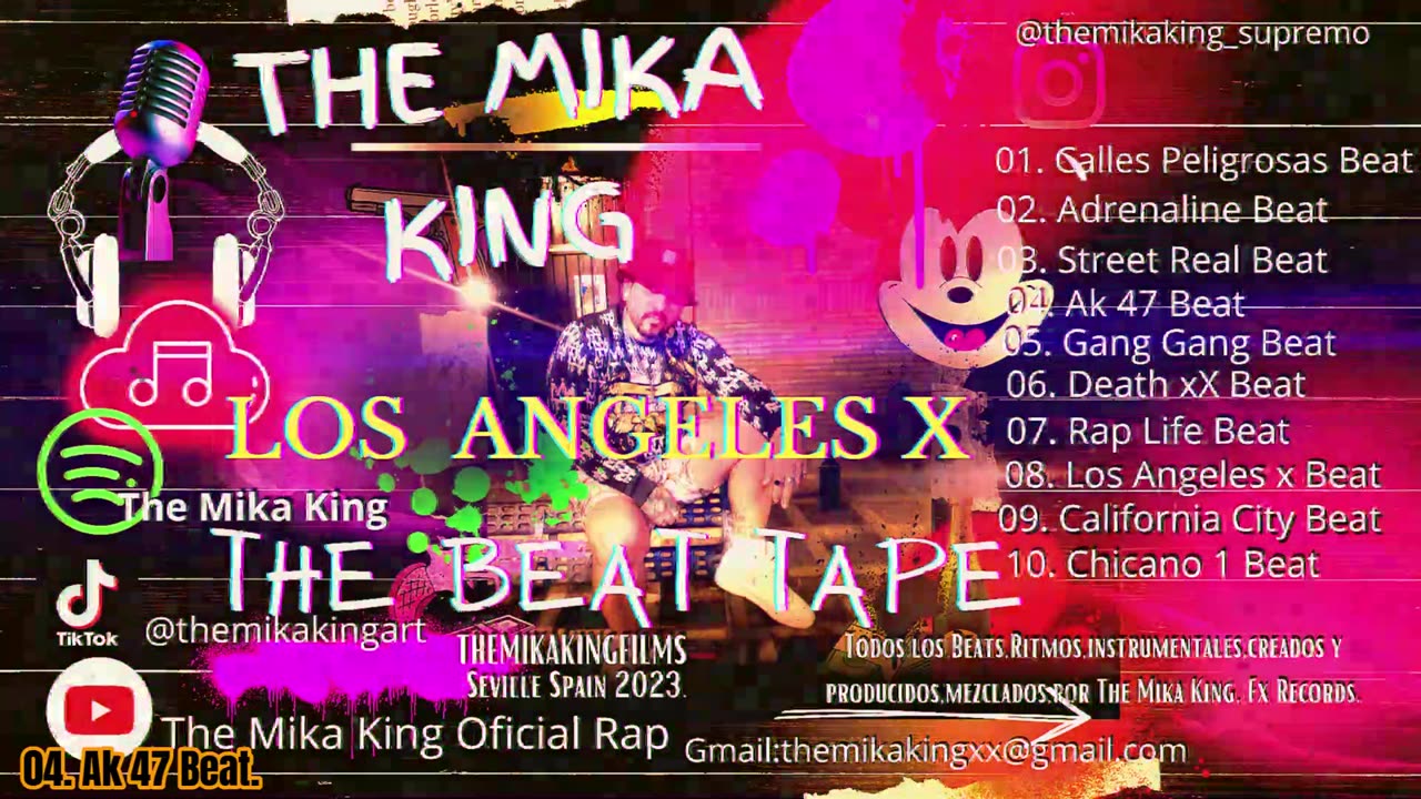 LOS ANGELEX X THEBEATTAPE THE MIKA KING - RAP,TRAP,HIOPHOP.