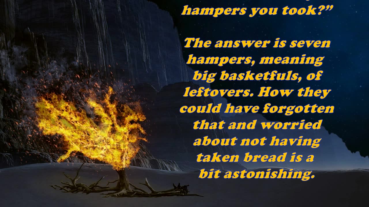 Matthew 16:10 - Daily Bible Verse Commentary