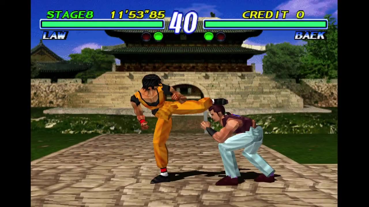 Tekken 2 playstation 1 gameplay 👌