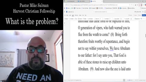 What is the problem? Saved or Not?
