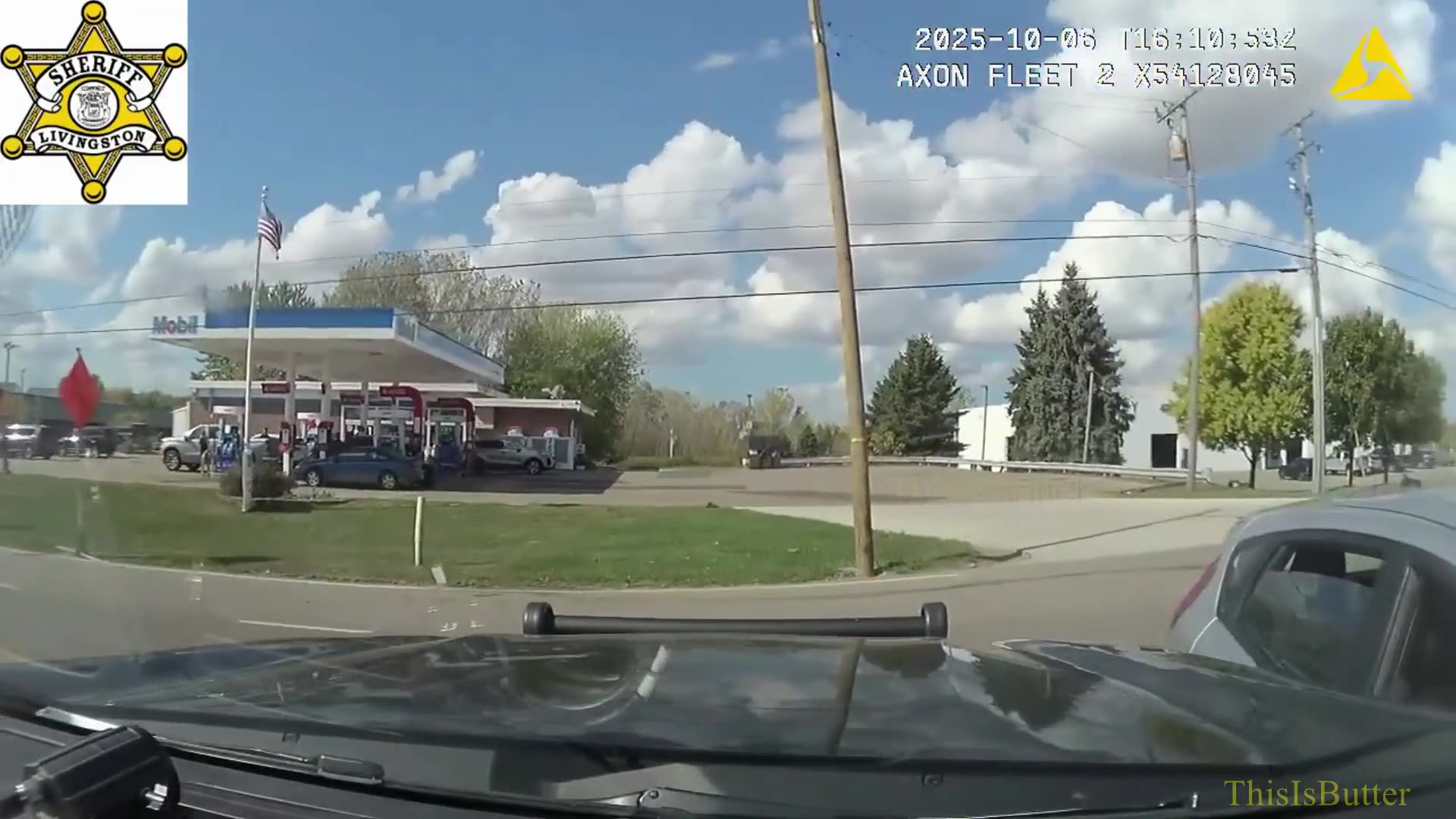 Man leads police on wild chase before being tased outside Fowlerville gas station