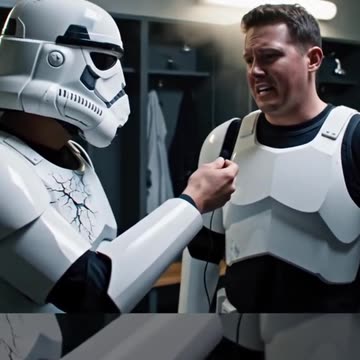 Chad The Stormtrooper interviews in a Galaxy Far Far Away #stormtrooper #stormtroopervlog #stormtroo