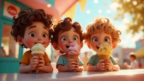Yummy Ice Cream Song + Popsicle Color Song 🍦🍭 | Learn Colors & Frozen Treats for Kids