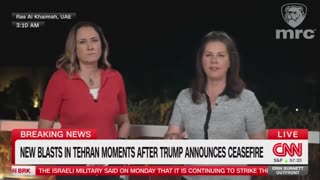 CNN's Erin Burnett Appears Angry After Israel-Iran Ceasefire Is Announced
