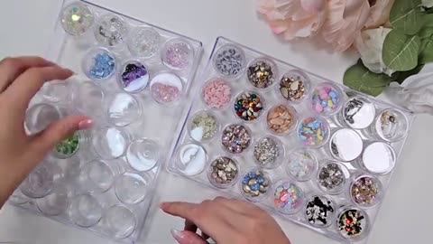 ASMR charm and rhinestone haul!