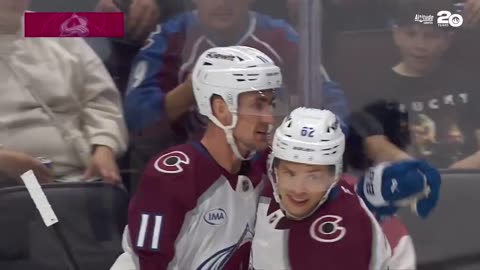 NHL - BROCK NELSON 🗣️ He's got his first goal as a member of the @Avalanche!