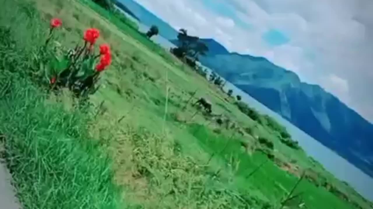 Lakes and hills