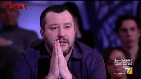 🔴 Matteo Salvini a Piazza Pulita del 16.02.2017