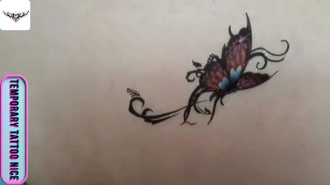 bueaty butterfly tattoo stickers#temporarytattoo #temporarytattoos #temporarytattosticker