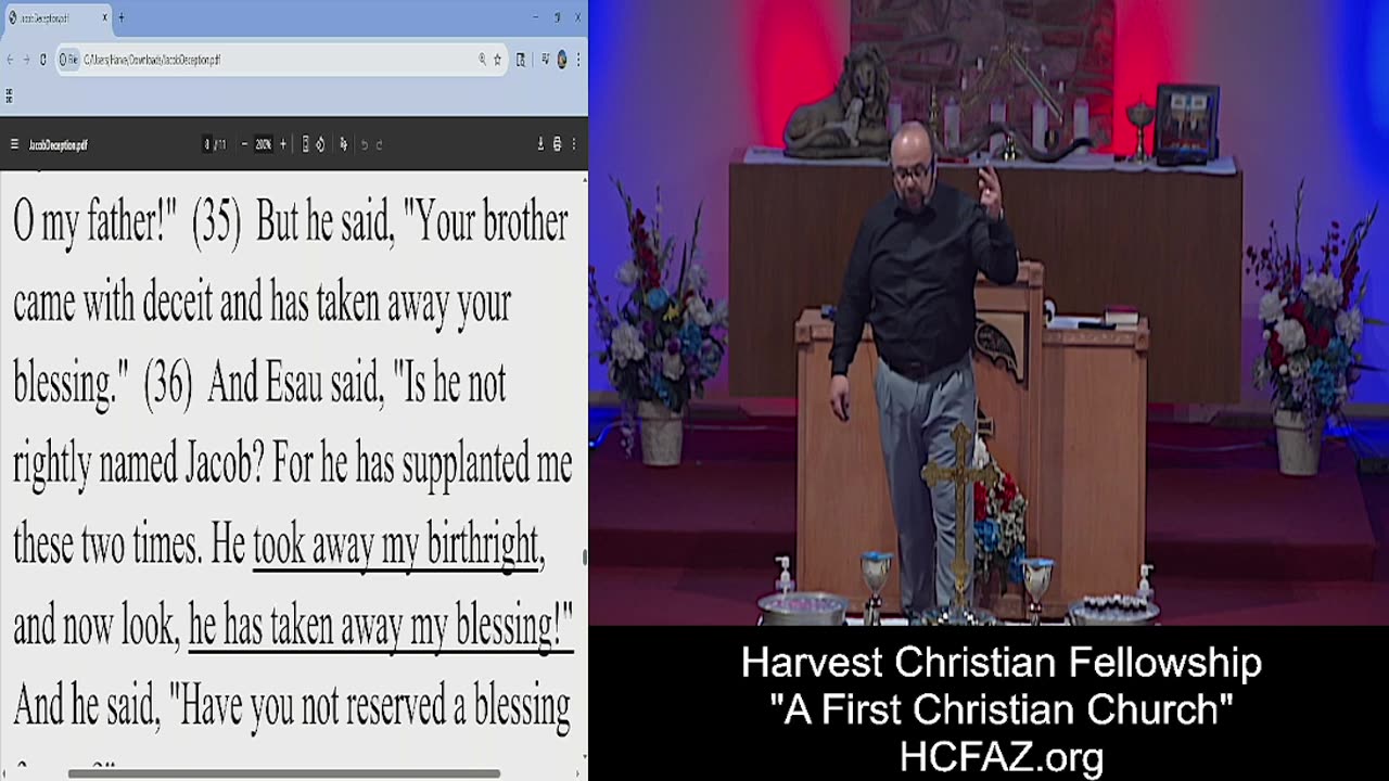 Genesis 27 - Jacob Deception