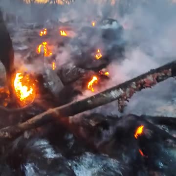 Russian Soldier Films Immediate Aftermath of Drone Strike