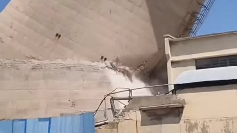 Demolition of old buildings