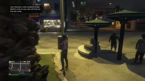 GTA 5 Online: Chasing, Bumping & trampling people on Vespucci Beach-Date 5/20/2018