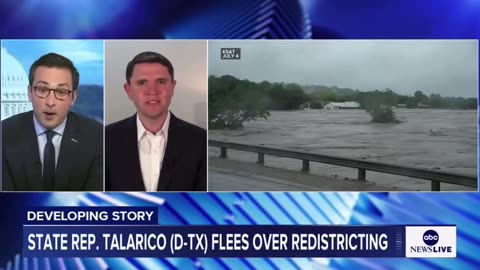 Runaway Texas Democrat claims Republicans are the ones preventing flood relief