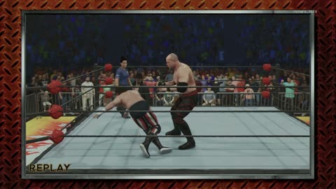 wwe 2k25 196 universe Kane VS Terry Funk