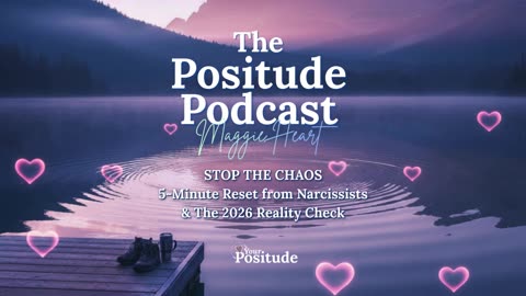 The Positude Podcast: Stop the Chaos-Dealing with Professional Victims & The 2026 Reality Check
