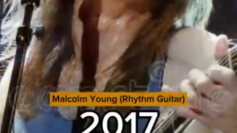 Breaking: AC/DC black in black (1980-2024) then & now #AC/DC #Shorts