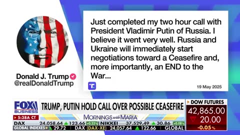 According to Gen. Keane, this is the reason Putin is opposing the truce between Russia and Ukraine.