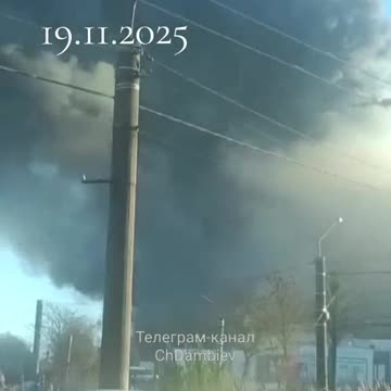 The aftermath of today's missile strike