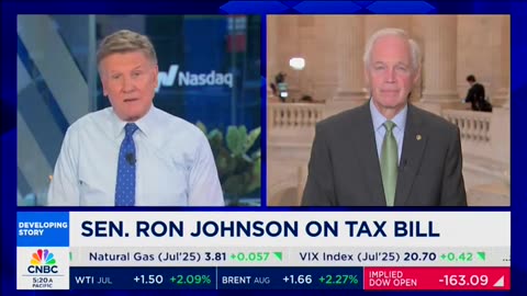 Senator Ron Johnson on Squawk Box 6.17.25