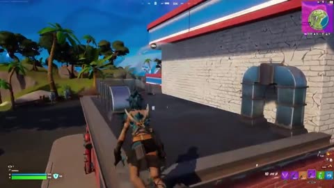 Fortnite Battle royale gameplay