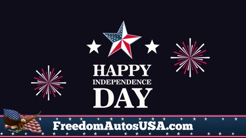 Happy Independence Day. Let's Celebrate!
