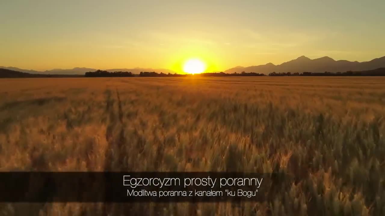 Poranna modlitwa (w 5 minut) z kanałem "ku Bogu".