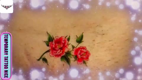flower tattos#temporarytattoo #temporarytattoos #temporarytattosticker