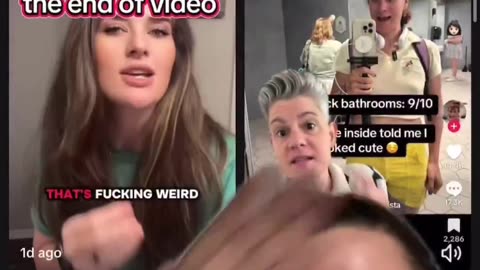 Tranny Creep Films Himself in Every Disneyworld Women's Bathroom for TikTok