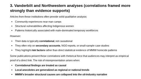 #ManCamps #MMIW #Data #Crime #ICWA