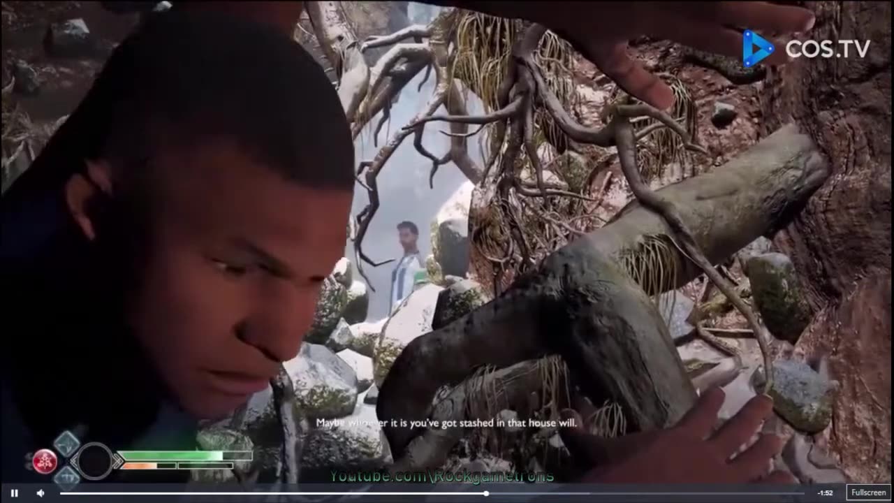 Lionel Messi VS Kylian Mbappé - God of War Gameplay.mp4