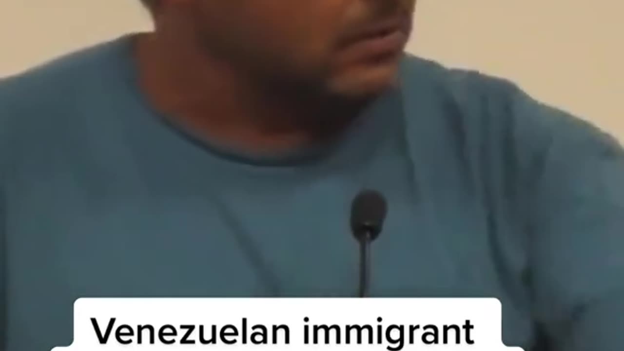 Venezuelan immigrant calls out school board for sexuality curriculum.