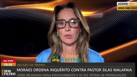 Moraes abre inquérito contra Pastor Silas Malafaia