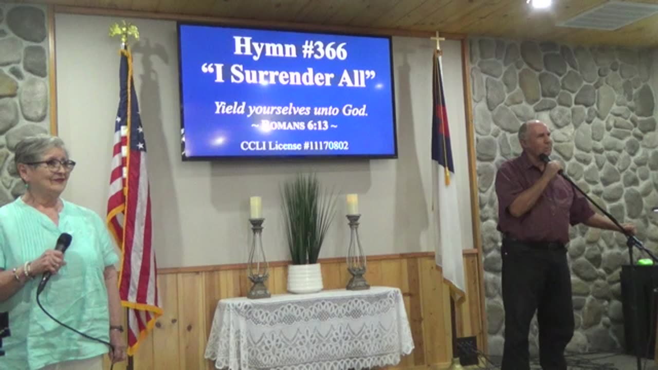 Sierra Christian Church service 7-27-25