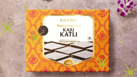 Kaju Katli – A Diamond Delight of Indian Mithai | Anand Sweets