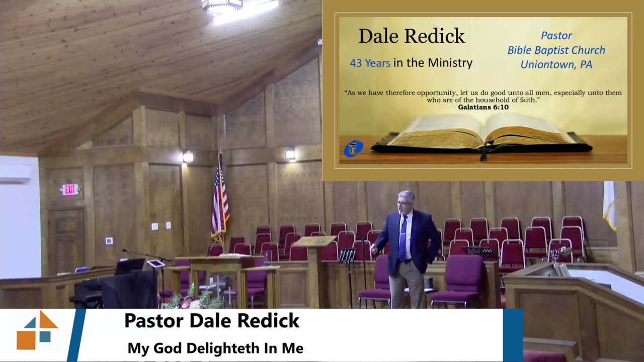 Pastor Dale Redick // My God Delighteth In Me