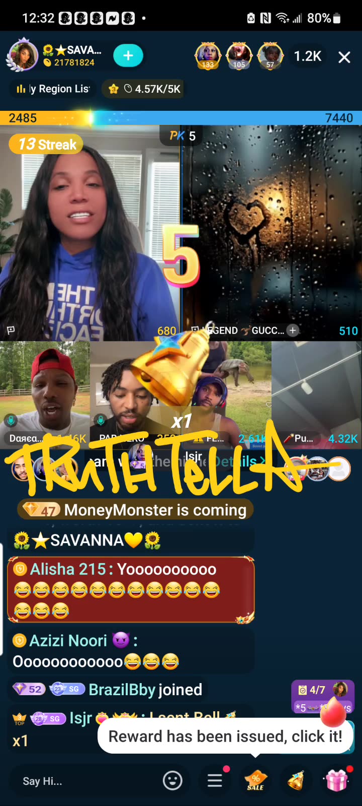 SAVANNA MARIA GARCIA MORNING TEAM PK WITH DAREALSUPABIHH, PABLO NERO, FLYY, GUCCI & MORE