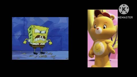 SpongeBob and Funshine Bear have a message for MegaCobaltPower
