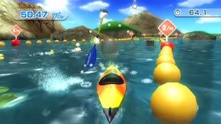 Wii Sports Resort - Canoeing Speed Challenge (Intermediate)