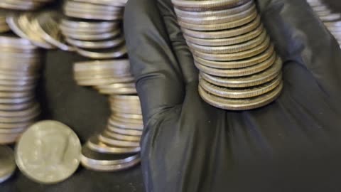 SILVER HUNTING $100 BANK ROLL 1/2 dollars