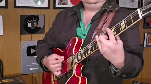 Trent Page playing rock.