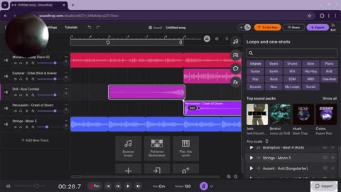 Cyraxx 09-23-25 How 2 make a trash instrumental with pre-made loops and samples