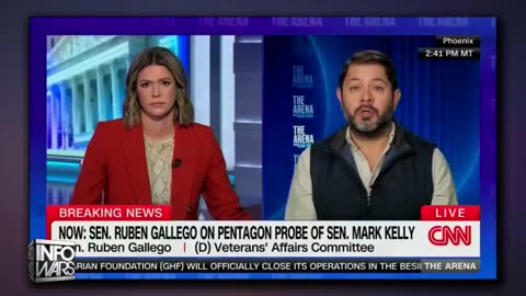Watch Congressman Gallego Threaten The National Guard Before They Were Shot In DC
