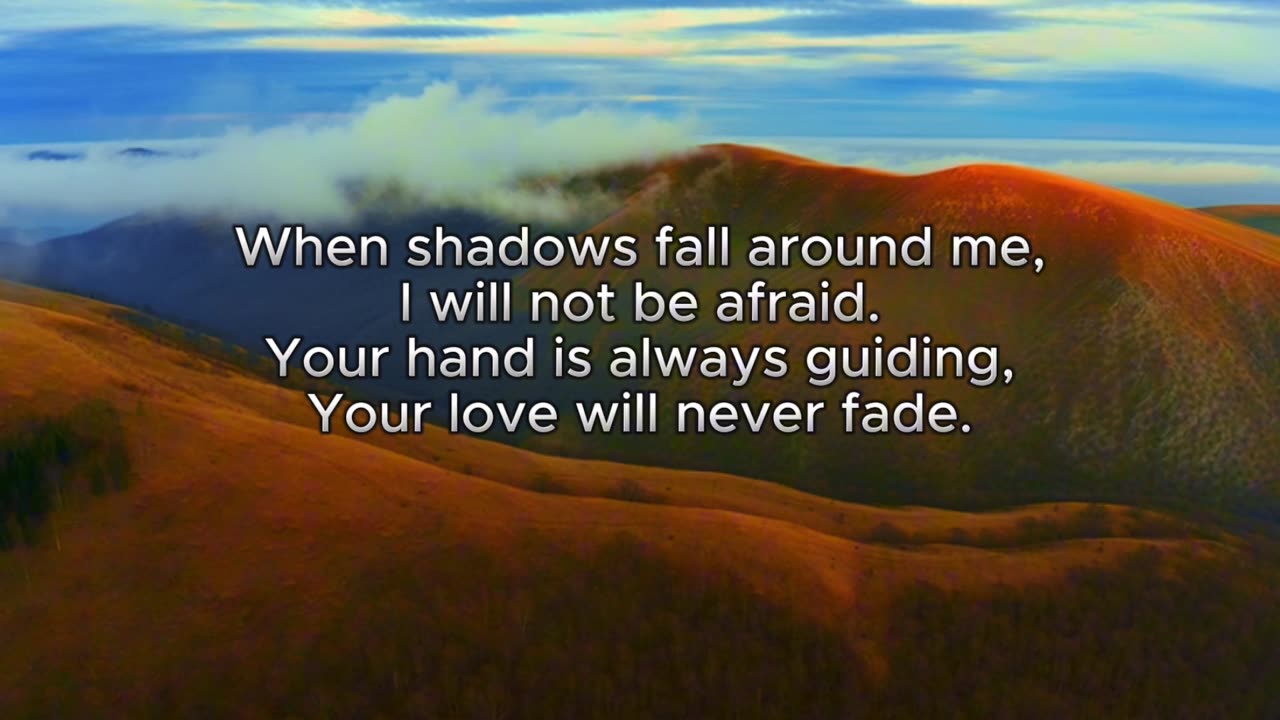 You Are My Shepherd | Beautiful Worship Song from Psalm 23 | Find Peace in His Presence